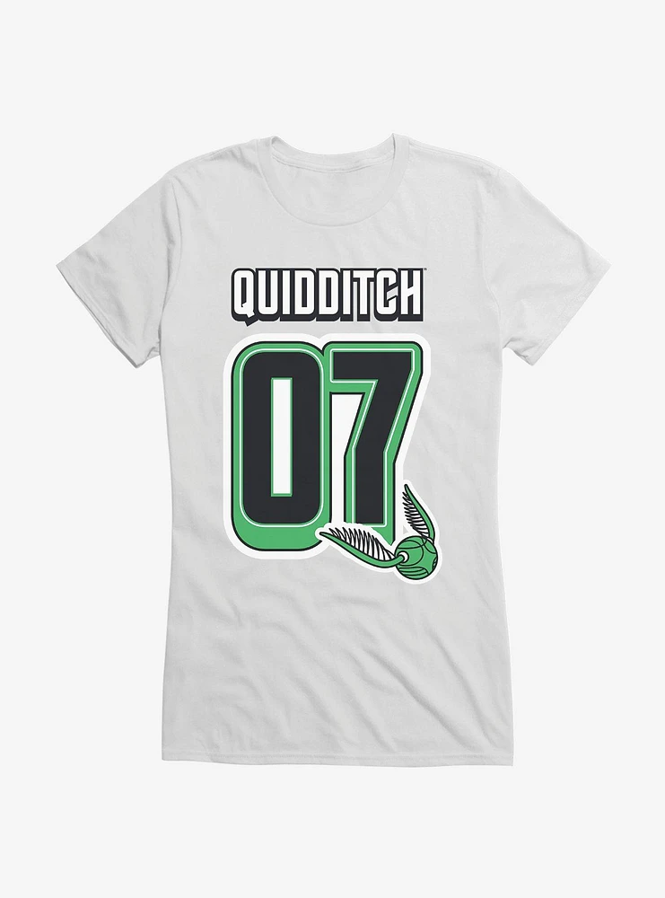 Harry Potter Quidditch Patch Art Girls T-Shirt