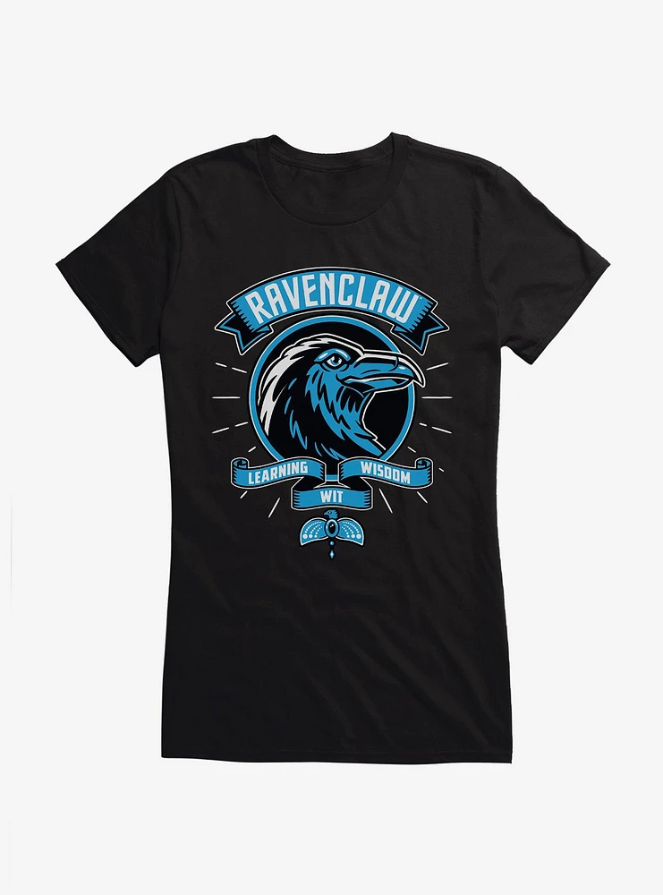 Harry Potter Ravenclaw House Patch Art Girls T-Shirt