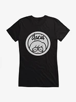 Daria Black Classic Logo Girls T-Shirt