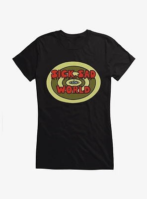 Daria Sick Sad World Logo Girls T-Shirt