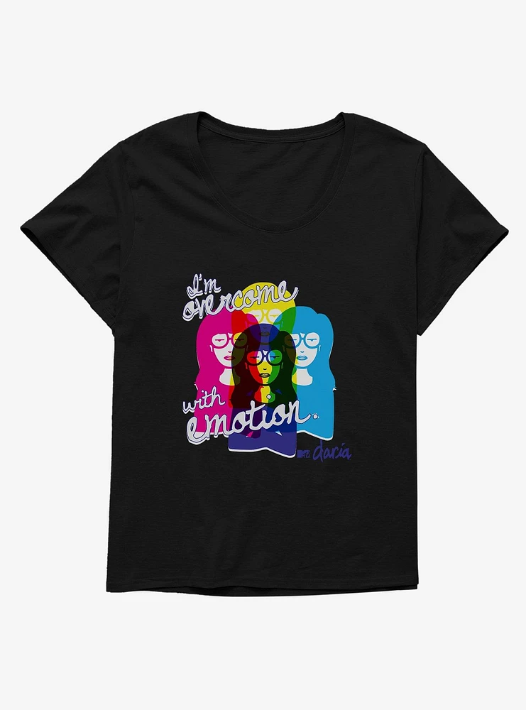 Daria Overcome With Emotion Girls T-Shirt Plus