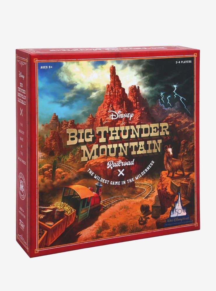 Funko Disney Big Thunder Mountain Railroad the Wildest Game in the Wilderness Board Game