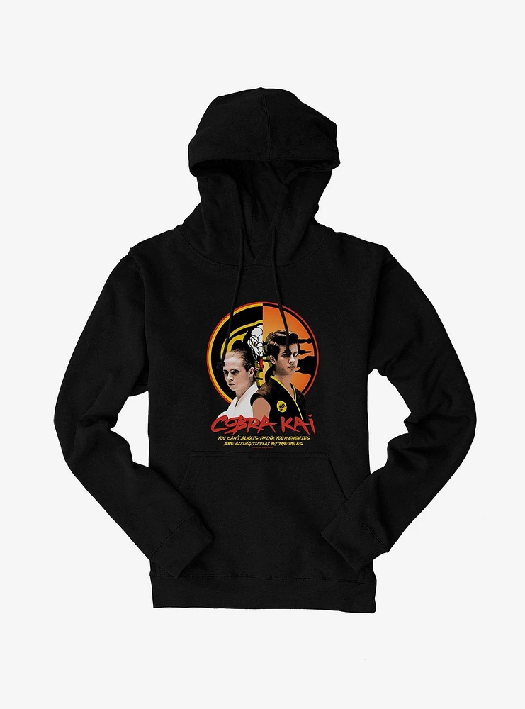 Cobra Kai Play By The Rules Hoodie