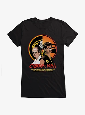 Cobra Kai Play By The Rules Girls T-Shirt