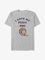 Marvel Hawkeye Love Pizza Dog T-Shirt