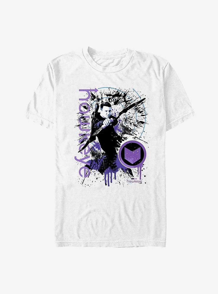 Marvel Hawkeye Splatter T-Shirt