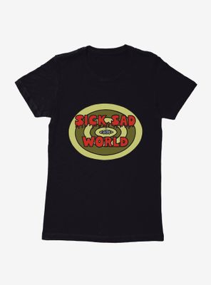 Daria Sick Sad World Logo Womens T-Shirt