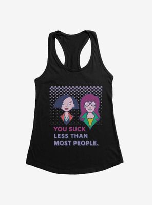 Daria You Suck Less Than Most People Womens Tank Top