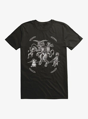 Rick And Morty Krampus T-Shirt