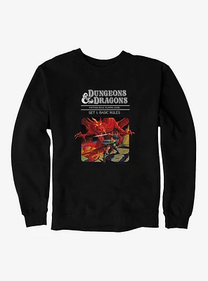 Dungeons & Dragons Vintage Dragon and the Knight Sweatshirt
