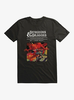 Dungeons & Dragons Vintage Dragon and the Knight T-Shirt