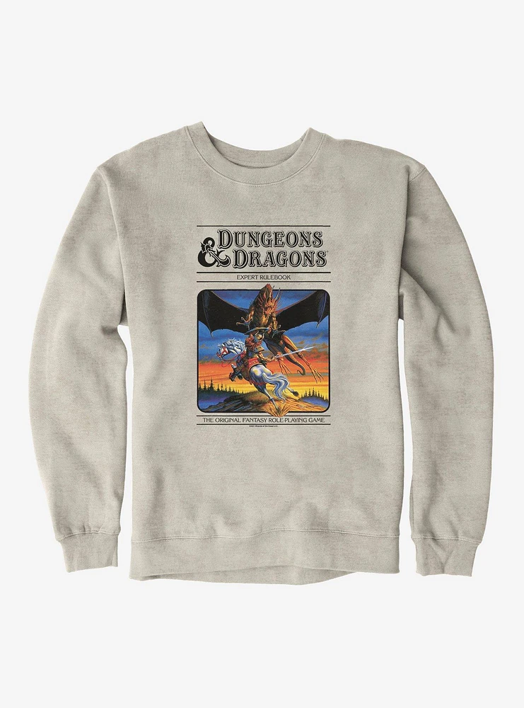 Dungeons & Dragons Vintage Expert Rulebook Sweatshirt