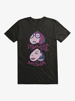 Daria Overcome with Emotion BFF Hearts T-Shirt