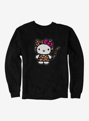 Hello Kitty Jungle Paradise Leopard Costume Sweatshirt