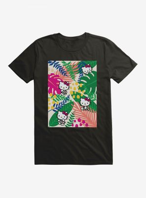 Hello Kitty Jungle Paradise Poster T-Shirt