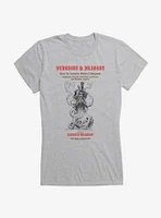 Dungeons & Dragons White Box Sketch Eldritch Wizardry Girls T-Shirt