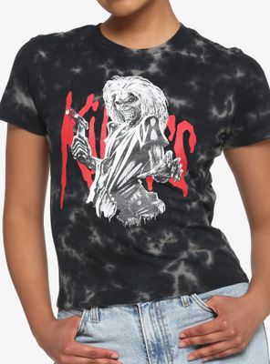 Iron Maiden Killers Tie-Dye Girls Baby T-Shirt