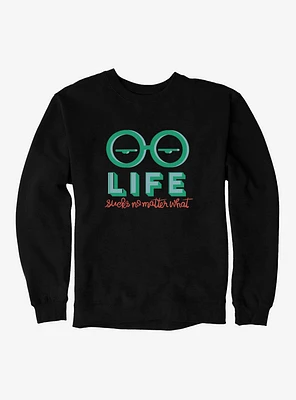 Daria Life Sucks Frames Sweatshirt