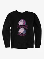 Daria Overcome with Emotion BFF Hearts Sweatshirt