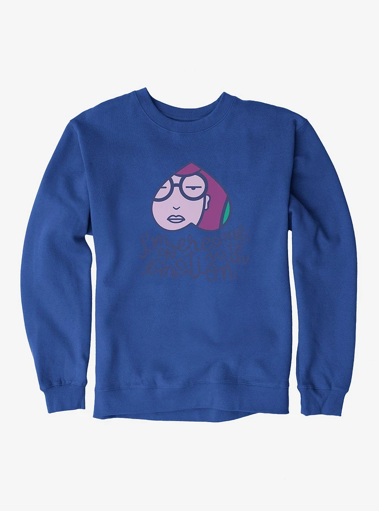 Daria Overcome with Emotion Heart Sweatshirt