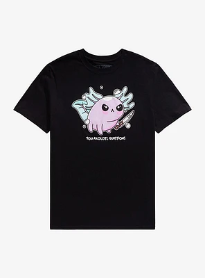 Axolotl With Knife T-Shirt