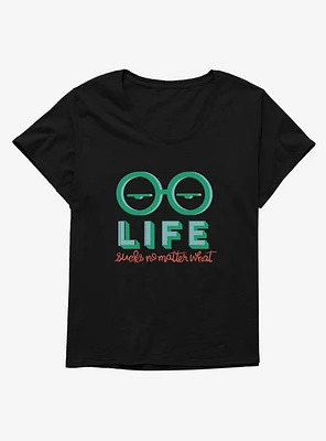 Daria Life Sucks Frames Girls T-Shirt Plus