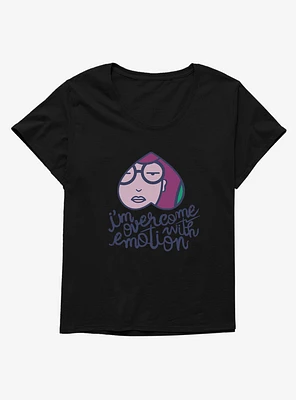 Daria Overcome with Emotion Heart Girls T-Shirt Plus
