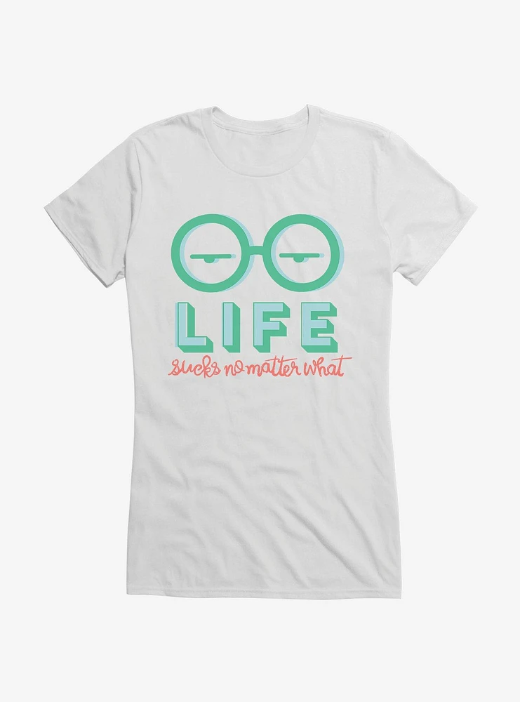 Daria Life Sucks Frames Girls T-Shirt