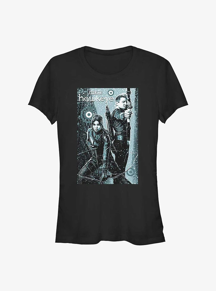 Marvel Hawkeye Snow Alley Girls T-Shirt