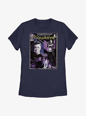 Marvel Hawkeye Archers Team Up Comic Womens T-Shirt