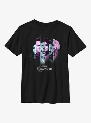 Marvel Hawkeye Line Panels Youth T-Shirt