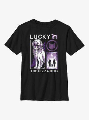 Marvel Hawkeye Lucky The Pizza Dog Youth T-Shirt