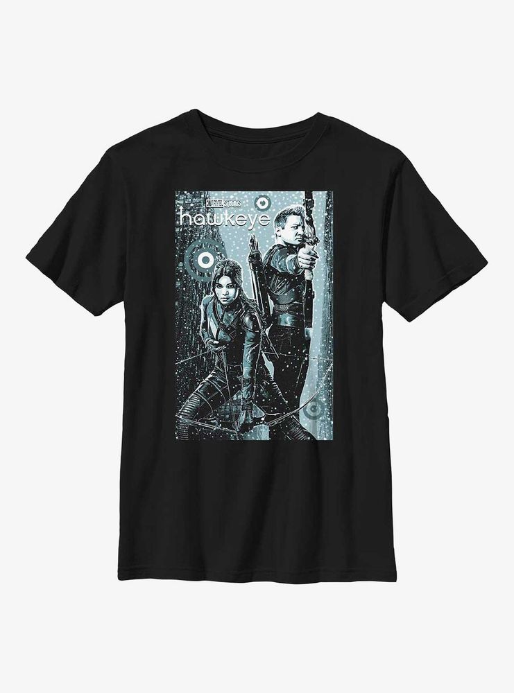 Marvel Hawkeye Snow Alley Youth T-Shirt