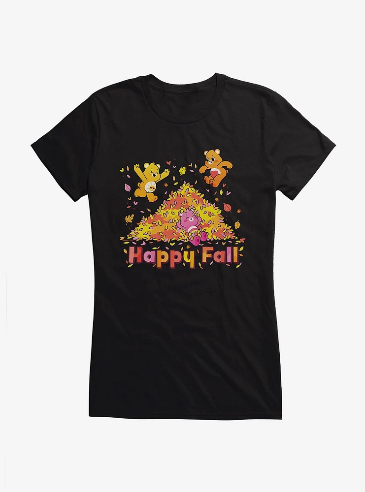 Care Bears Happy Fall Girls T-Shirt