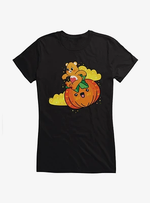Care Bears Pumpkin Ride Girls T-Shirt