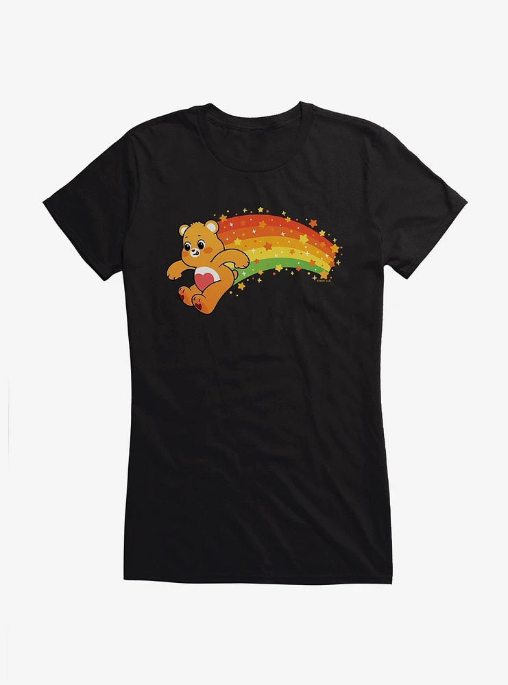 Care Bears Rainbow Jump Girls T-Shirt