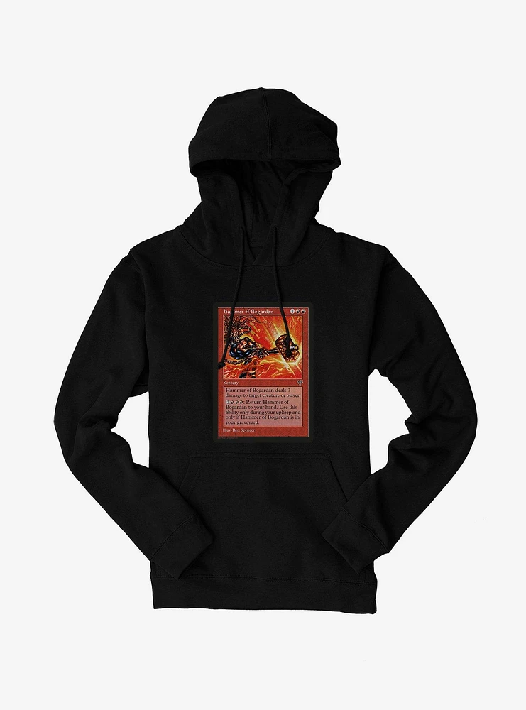 Magic The Gathering  Graphics Hammer of Bogardan Hoodie