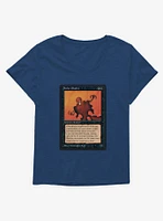 Magic The Gathering  Graphics Nether Shadow Girls T-Shirt Plus