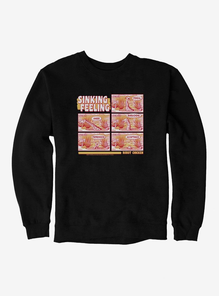 Robot Chicken Sinking Feeling Sweatshirt