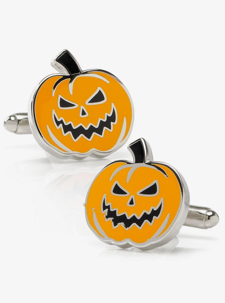 Jack-O-Lantern Cufflinks