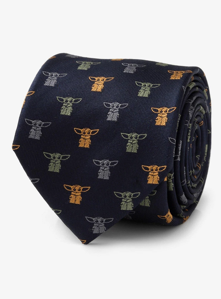 Star Wars The Mandalorian The Child Navy Tie