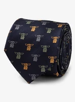 Star Wars The Mandalorian The Child Navy Tie