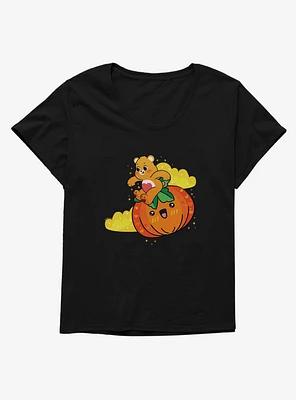 Care Bears Pumpkin Ride Girls T-Shirt Plus