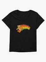 Care Bears Rainbow Jump Girls T-Shirt Plus