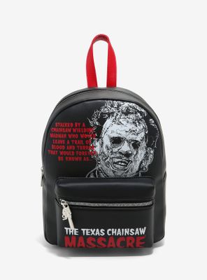 Texas Chainsaw Massacre Leatherface Quote Mini Backpack