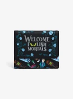Loungefly Disney The Haunted Mansion Foolish Mortals Mini Flap Wallet