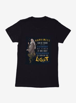 Harry Potter Albus Dumbledore Quote Womens T-Shirt