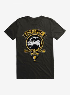 Harry Potter Hufflepuff House Patch Art T-Shirt