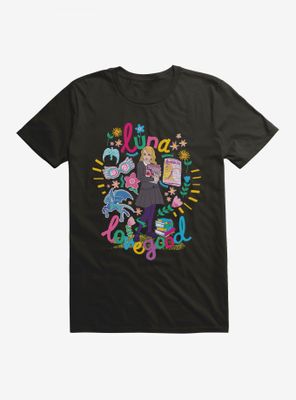 Harry Potter Luna Lovegood Doodle Art T-Shirt