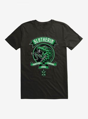 Harry Potter Slytherin House Patch Art T-Shirt